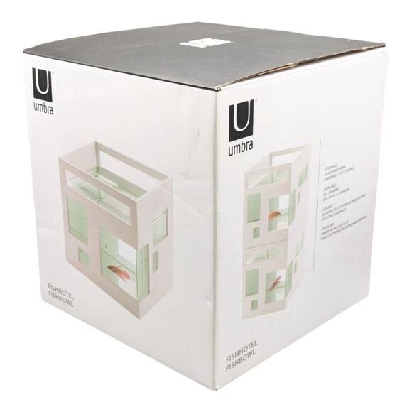 NEW Stackable FISHHOTEL/FISHBOWL AQUARIUM - UMBRA 09 Canadian Design Competition - Picture 3 of 9